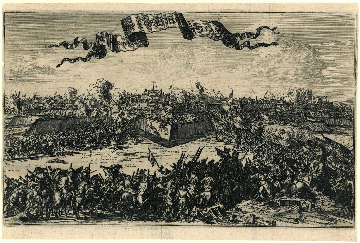 Eroberung von Coevorden am 30. Dezember 1672 von Romeyn de Hooghe (attributed to)