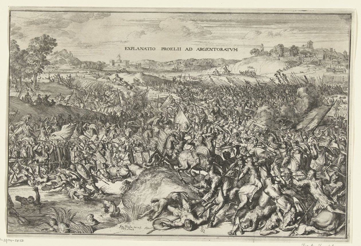 Schlacht bei Straßburg, 357 von Romeyn de Hooghe