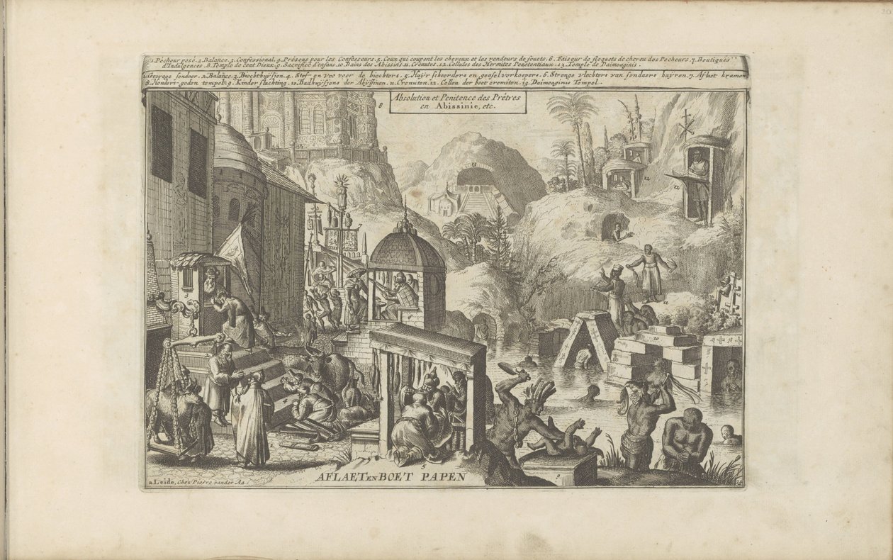 Sünde und Buße von Romeyn de Hooghe
