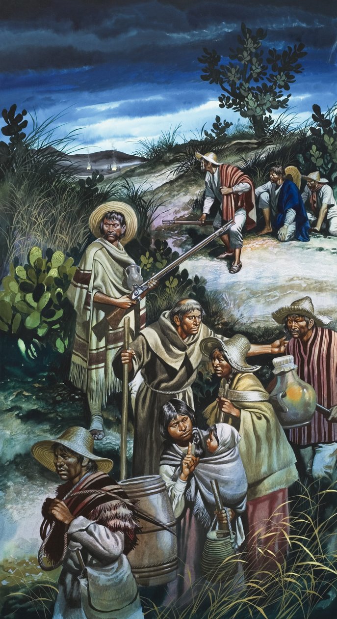 Jose Maria Morelos (1765-1815) von Ron Embleton