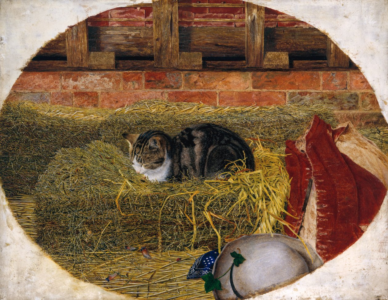 Nickerchen, 1858 von Rosa Brett
