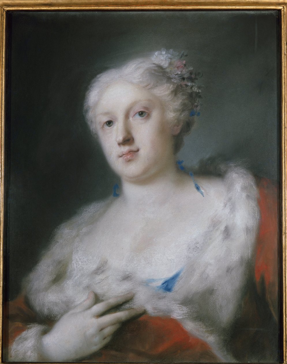 Selbstporträt von Rosalba Giovanna Carriera