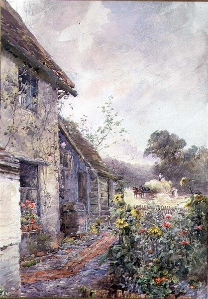 Der Heuwagen nähert sich von Rose Maynard Barton