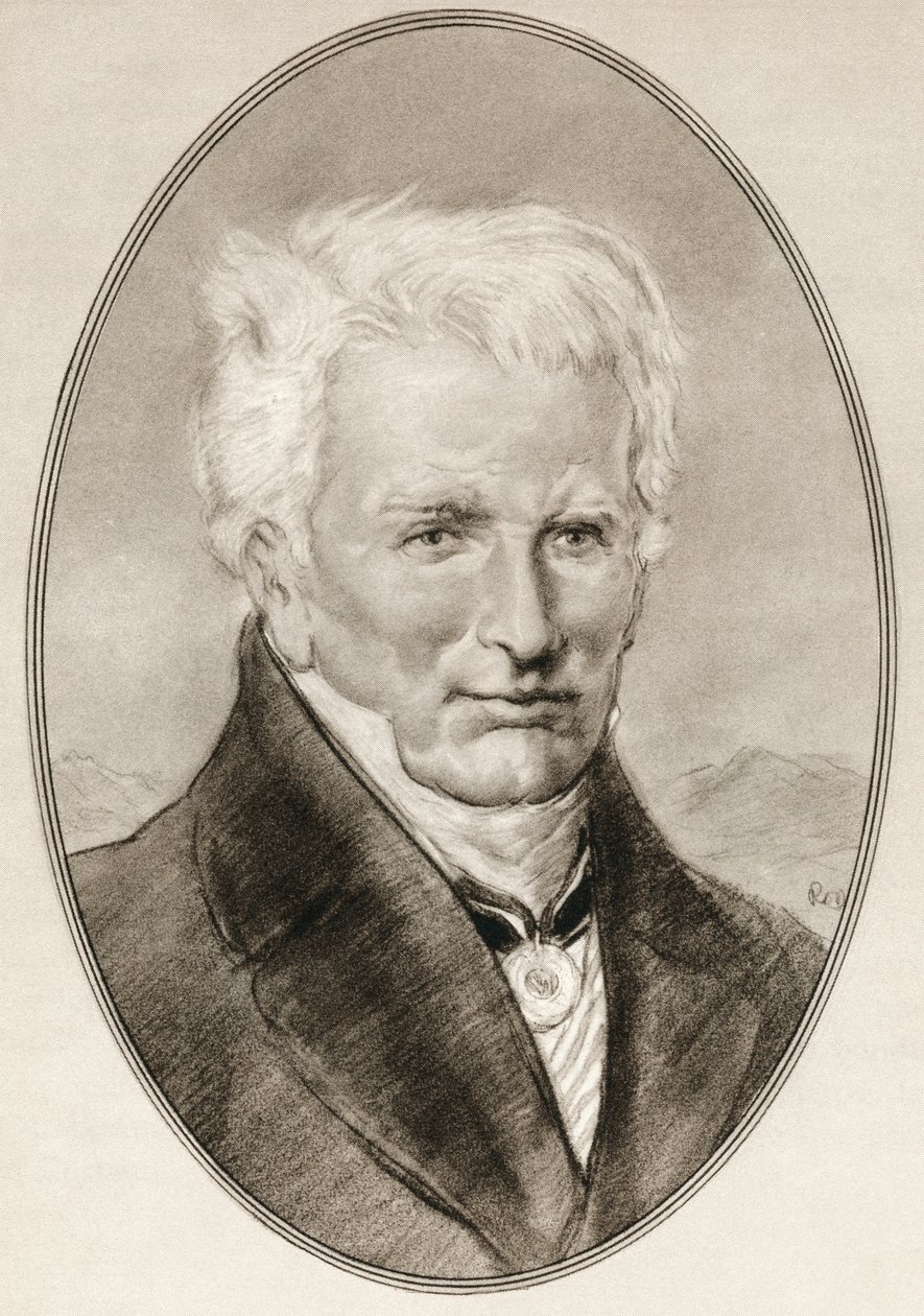Friedrich Wilhelm Heinrich Alexander von Humboldt, aus Living Biographies of Famous Men von Ross Gordon