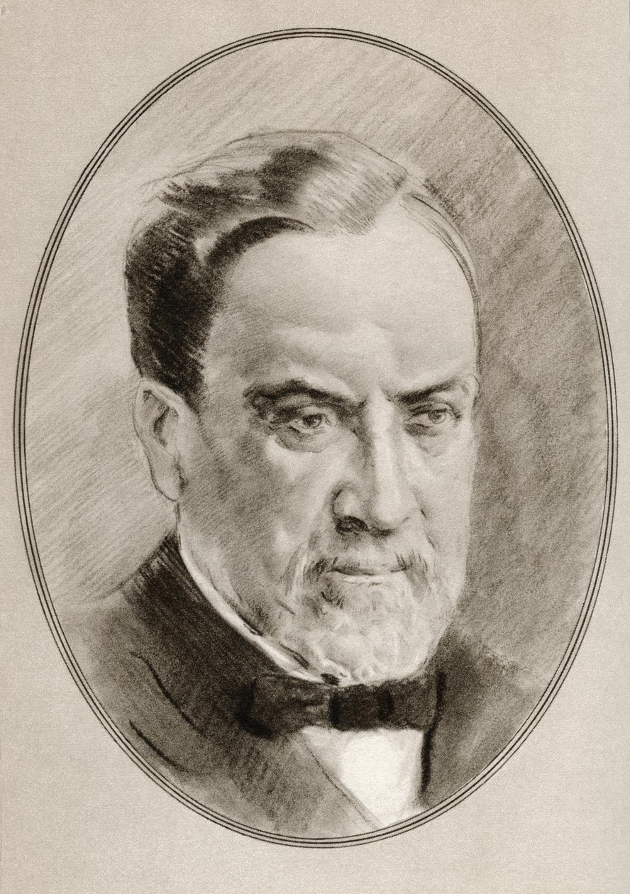 Louis Pasteur, aus Living Biographies of Great Scientists von Ross Gordon