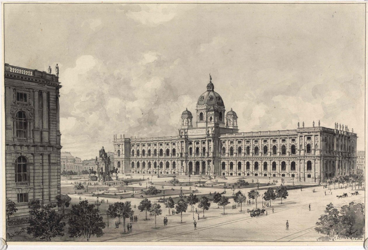 Das Naturhistorische Museum in Wien von Rudolf Bernt