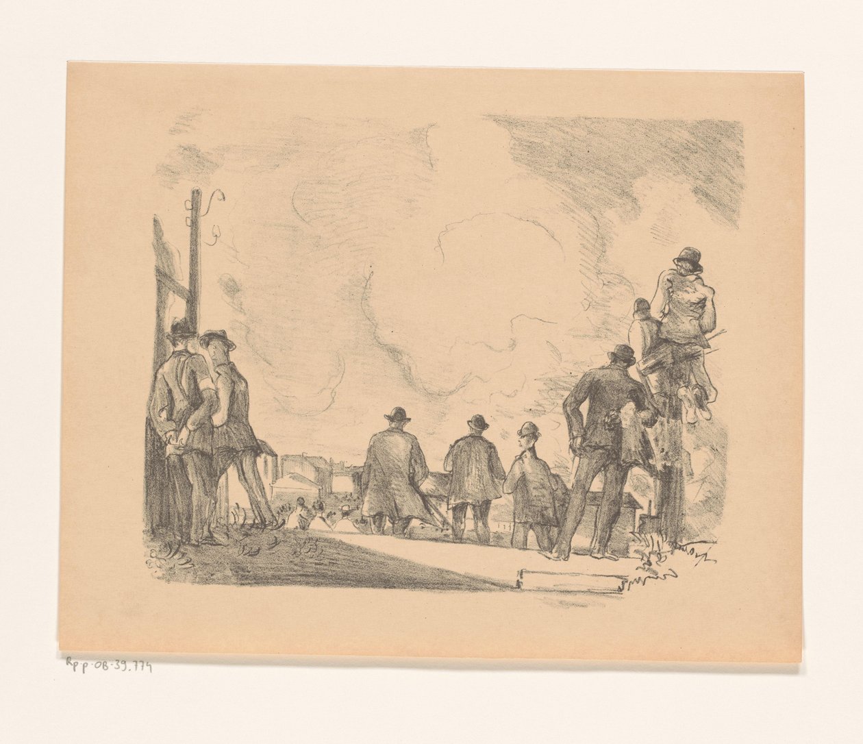 Pferderennbahn in Berlin von Rudolf Grossmann