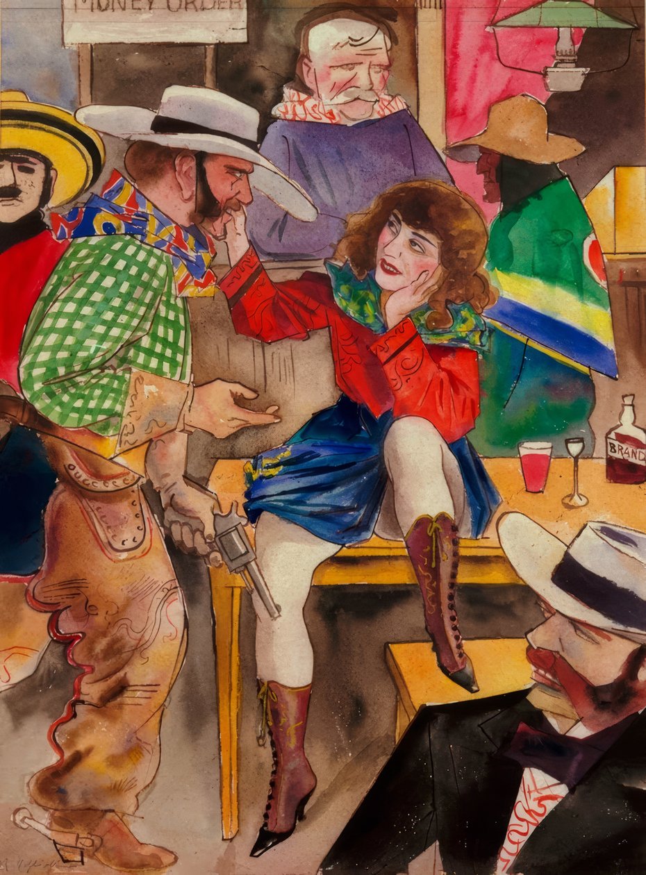 Hartes kalifornisches Erz von Rudolf Schlichter