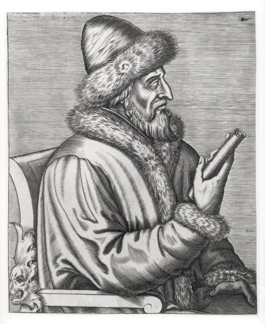 Iwan IV. (1530-84) der Schreckliche von Russian School