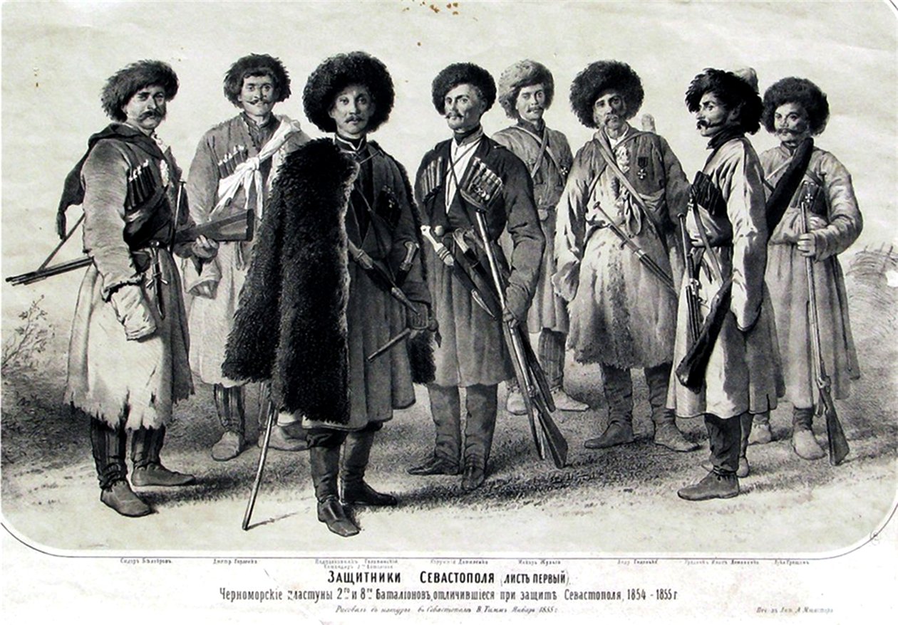 Russische Soldaten von Russian School