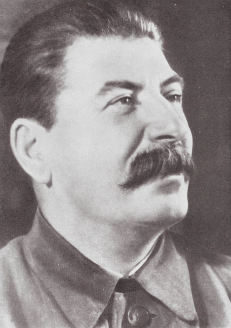 Porträt von Joseph Stalin von Russian Photographer