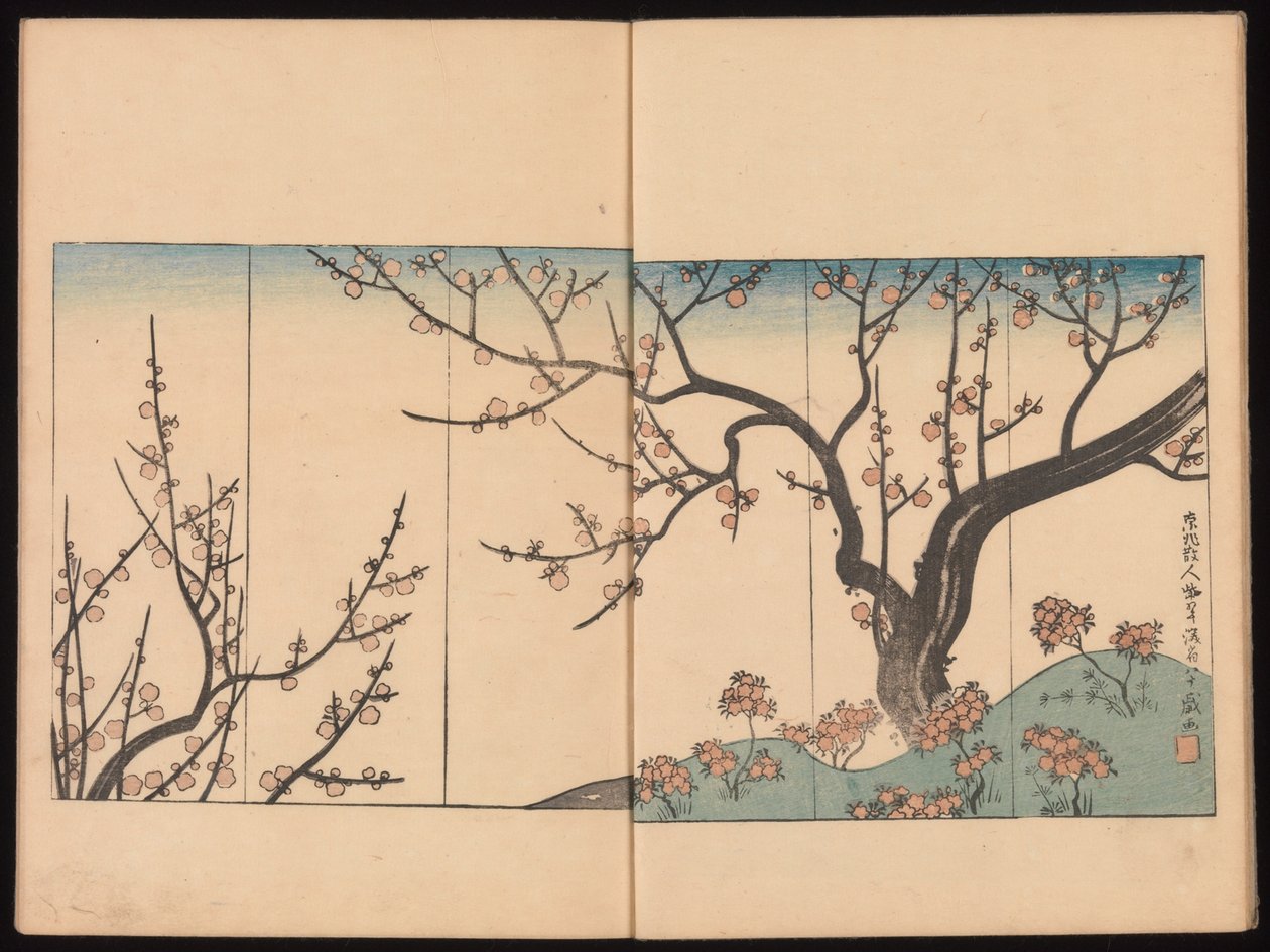 Kenzans Tintenspuren (Kenzan iboku) von Sakai Hoitsu