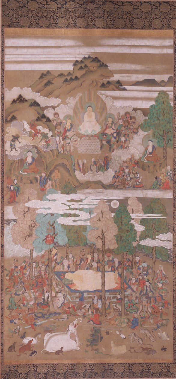 Tod von Sakyamuni Buddha von Sakon Sadatsuna