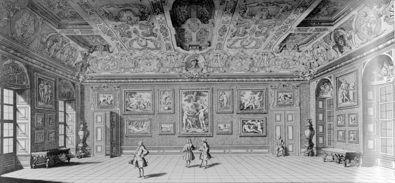 Bildergalerie im Belvedere, Wien, veröffentlicht in 