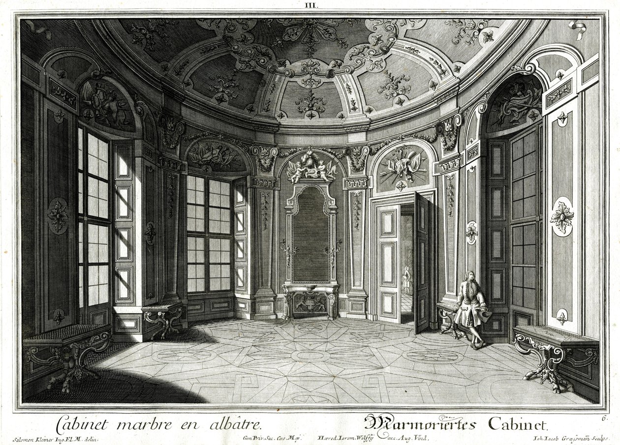 Marmorkabinett von Salomon Kleiner