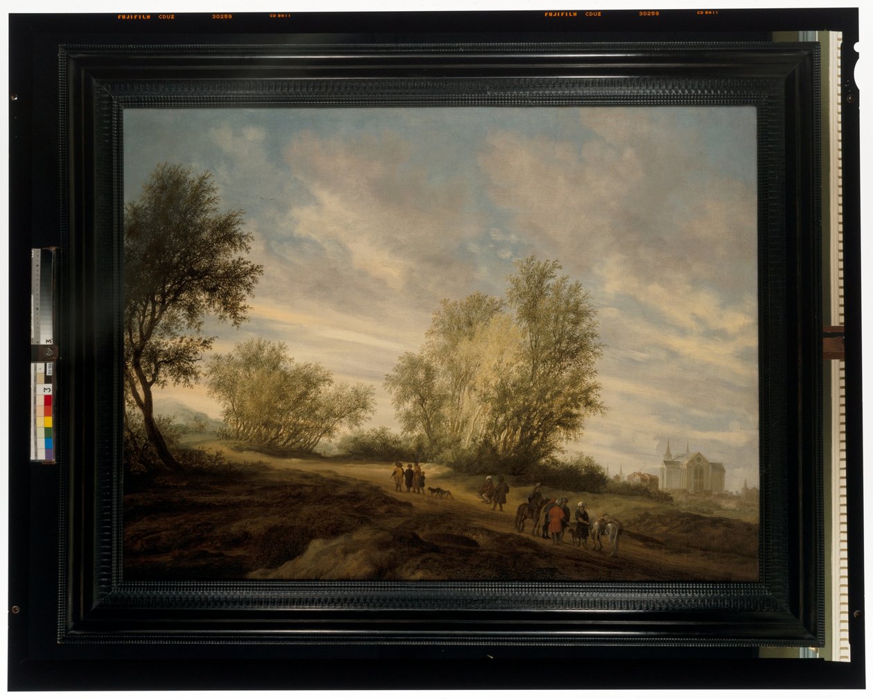 Waldlandschaft und Joseph aus dem Brunnen gerettet von Salomon van Ruisdael or Ruysdael