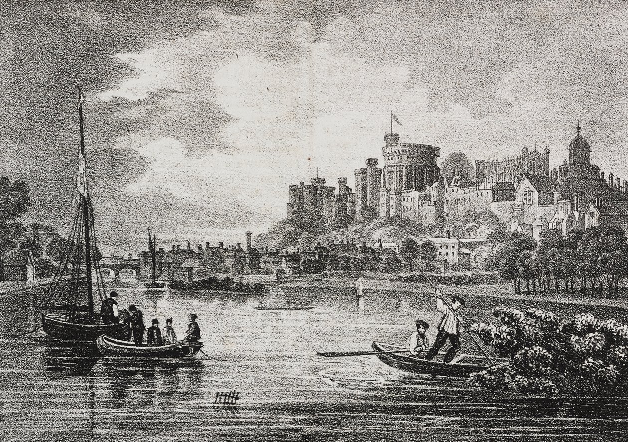 Ansicht von Windsor Castle, England, Vereinigtes Königreich von Salvatore Puglia