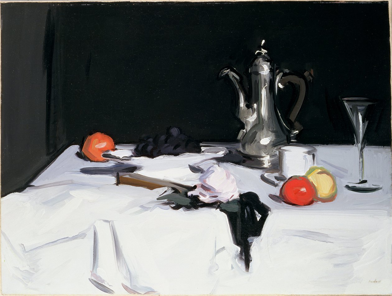Stillleben mit Kaffeekanne, ca. 1905 von Samuel John Peploe
