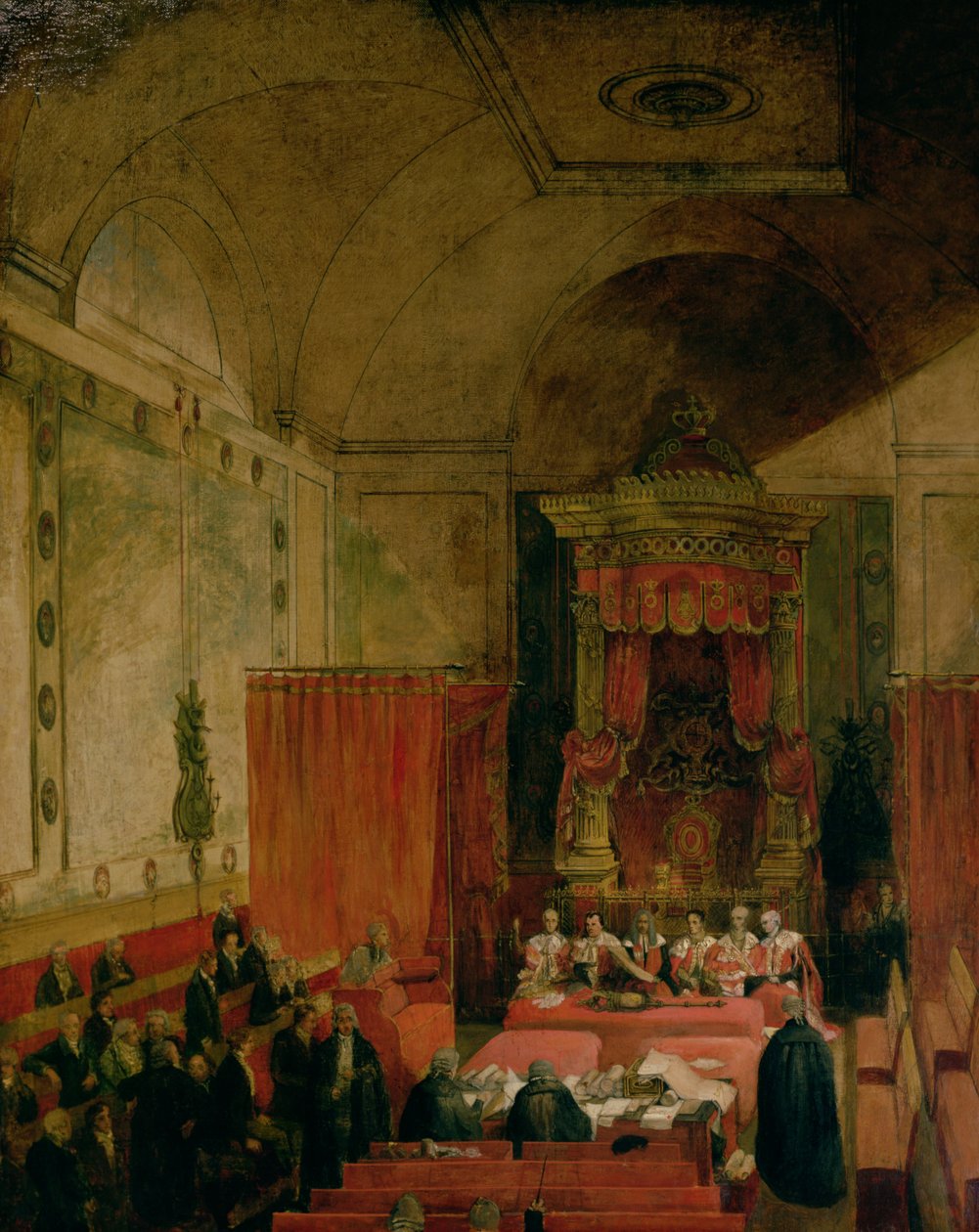 Die Verabschiedung des Reformgesetzes im Jahr 1832 von Samuel William I Reynolds