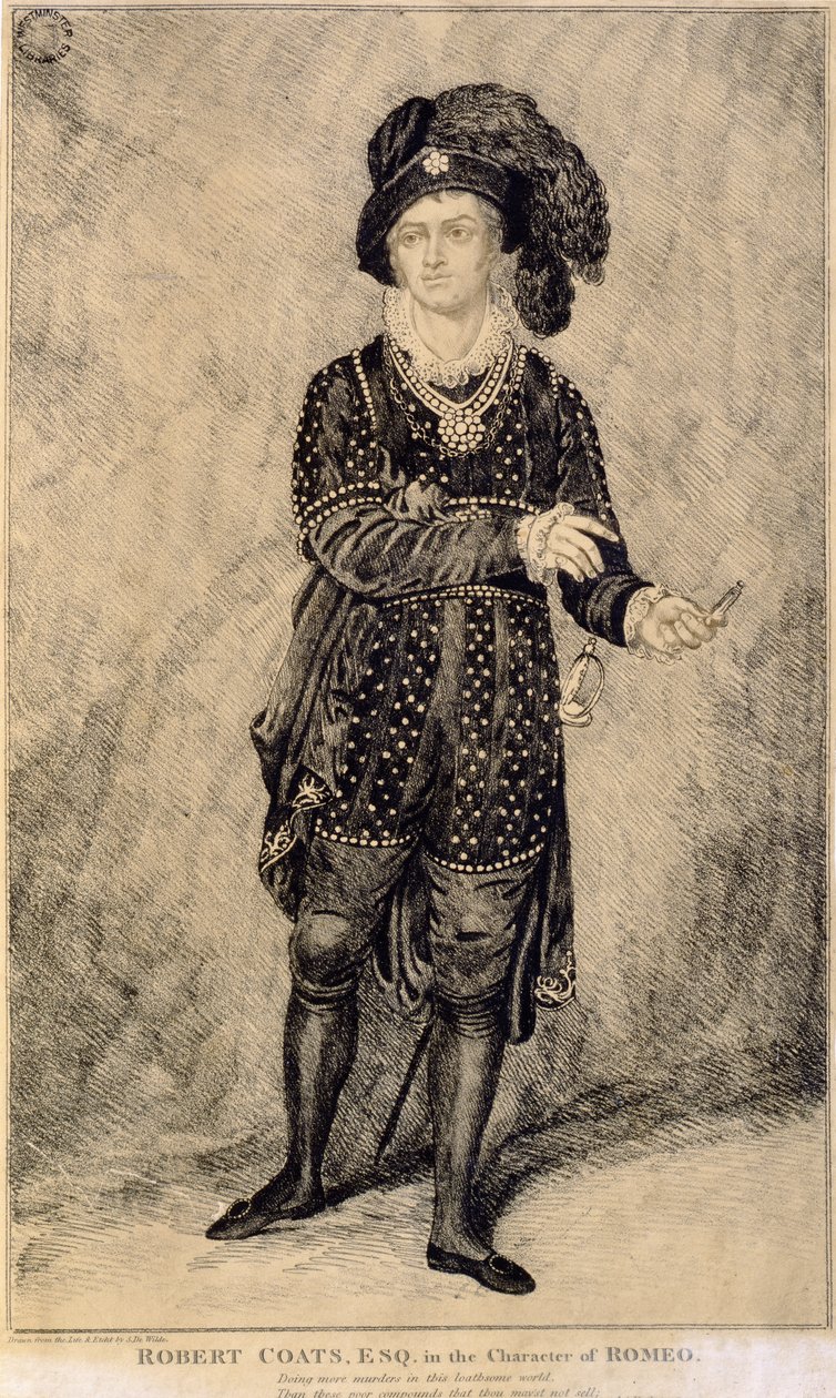 Robert Coats, Esq. in der Rolle des Romeo von Samuel de Wilde