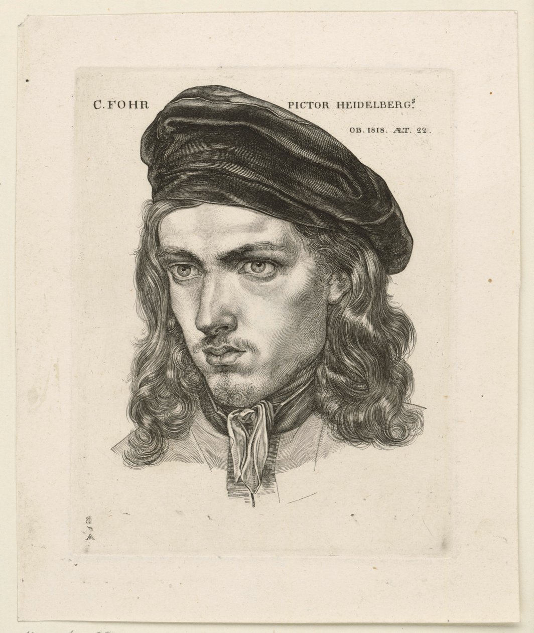 Bildnis Karl Philipp Fohr von Samuel Amsler
