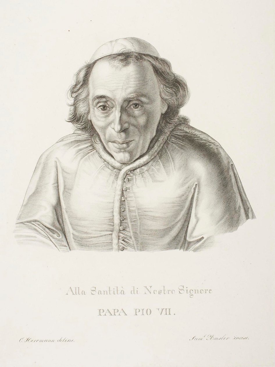Pius VII von Samuel Amsler