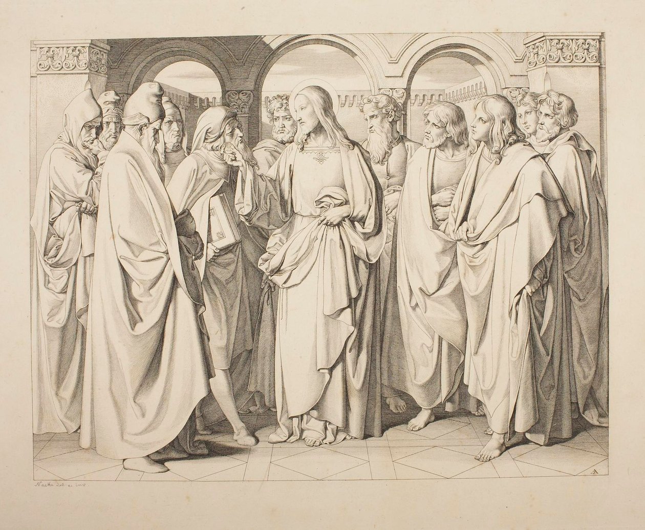 Das Zinsgroschen von Samuel Amsler
