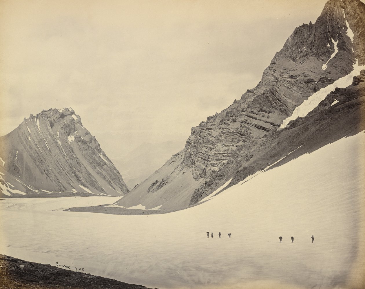 Der Manirung-Pass - Höhe 18.600 Fuß von Samuel Bourne