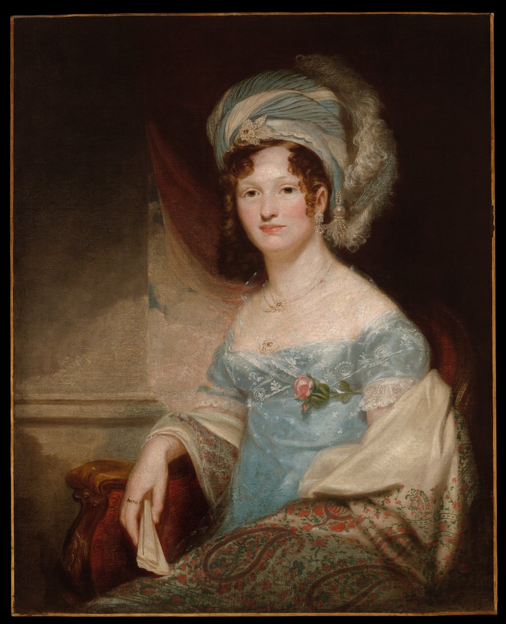 Julia Wooster DeForest (1795-1873) von Samuel Finley Breese Morse