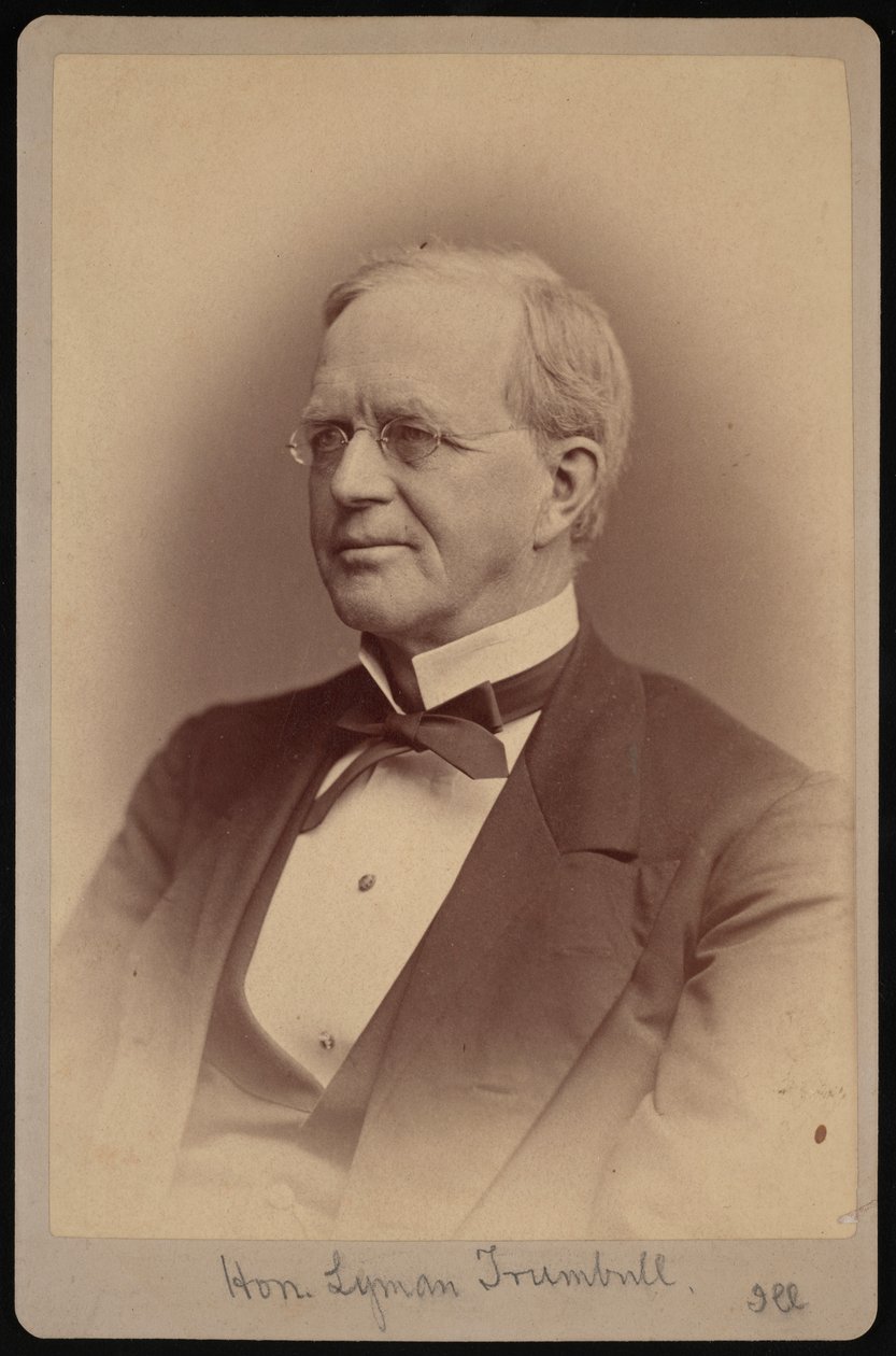 Porträt von Lyman Trumbull von Samuel Montague Fassett