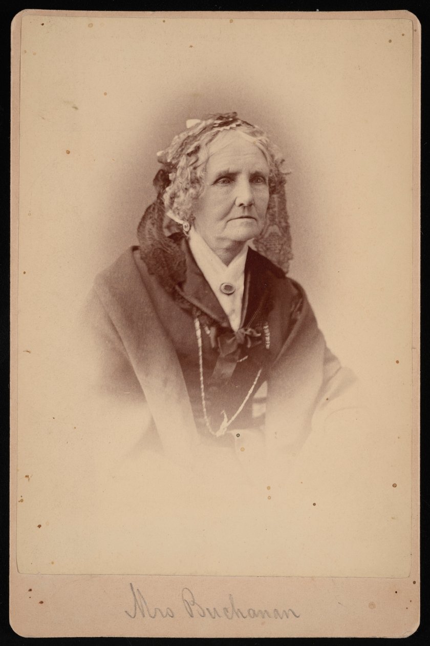 Porträt von Mrs. Buchanan, 1875 von Samuel Montague Fassett