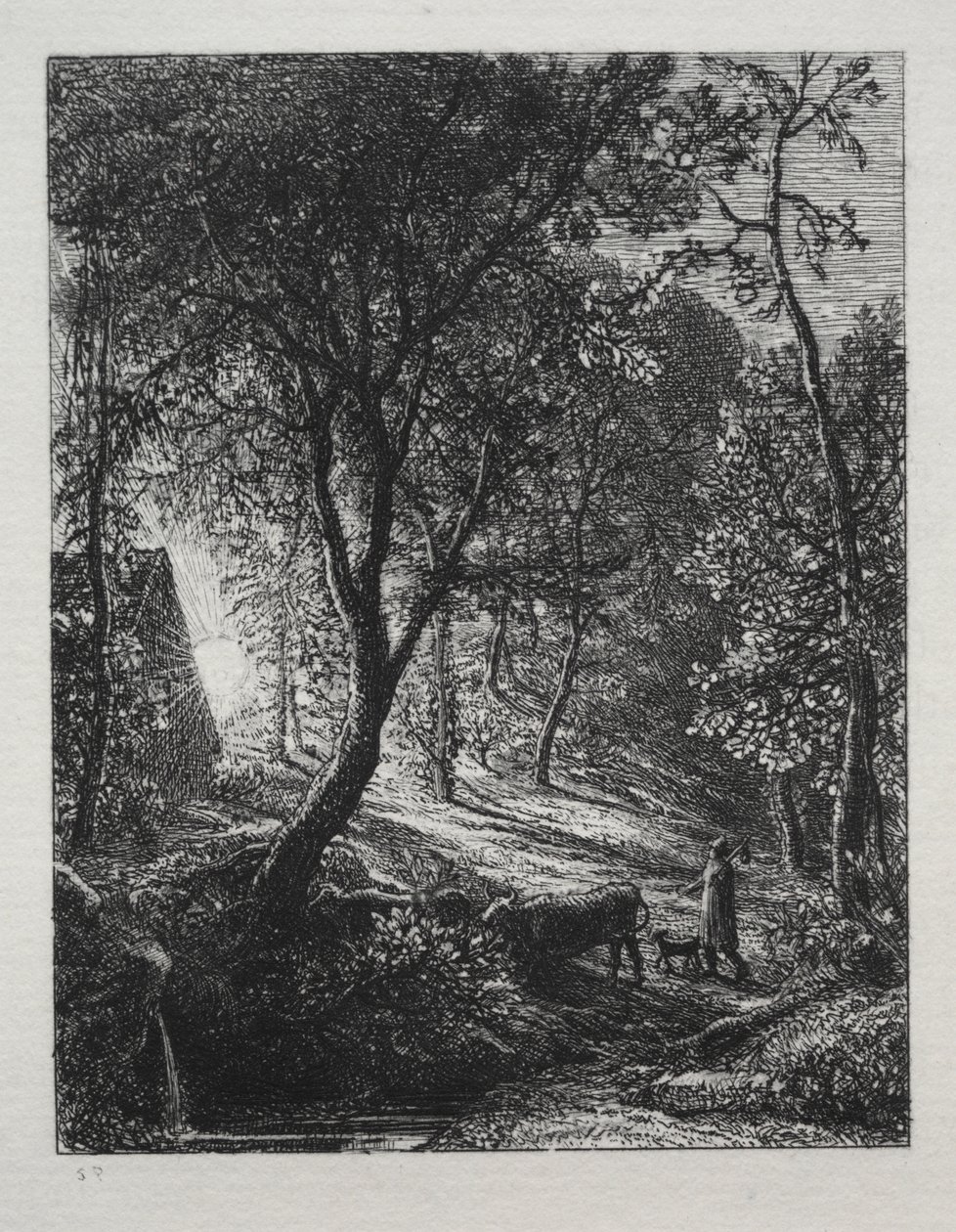 Das Hirtenhaus von Samuel Palmer