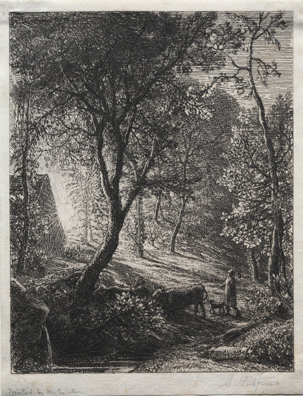 Das Hirtenhaus von Samuel Palmer