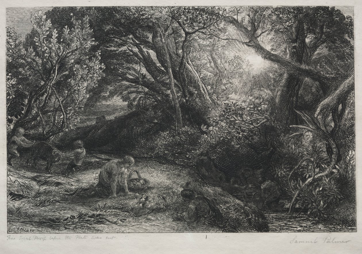 Der Morgen des Lebens, 1860-1861 von Samuel Palmer