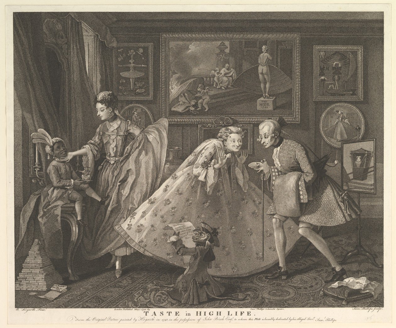 Geschmack im hohen Leben, 1. Mai 1798 von Samuel Phillips