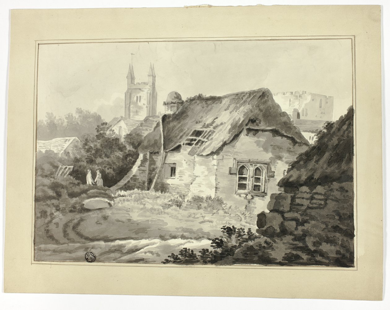 Hütten und Türme von Samuel Prout