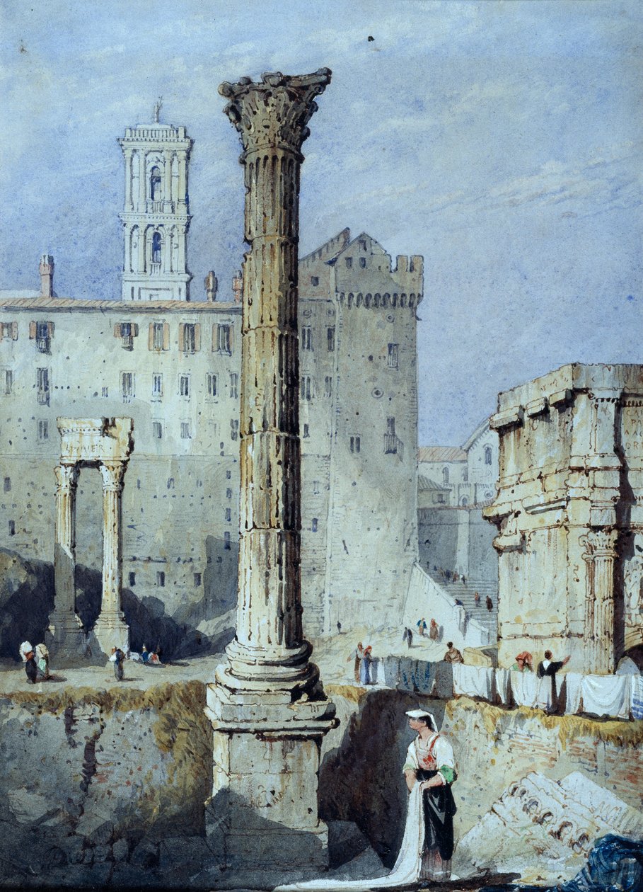 Die Säule des Phokas von Samuel Prout