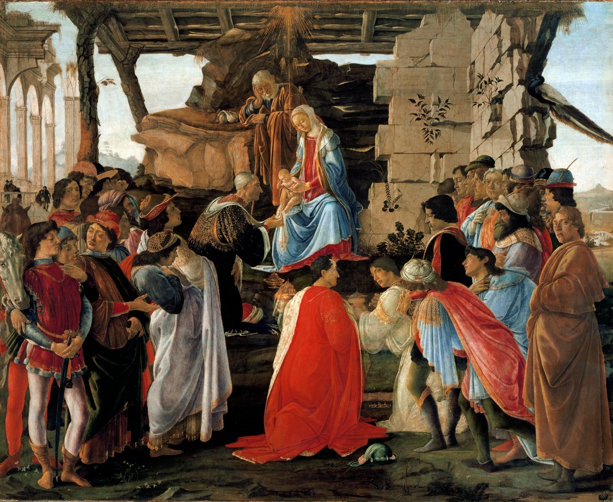Anbetung der Könige, um 1475 von Sandro (1444/5 1510) Botticelli