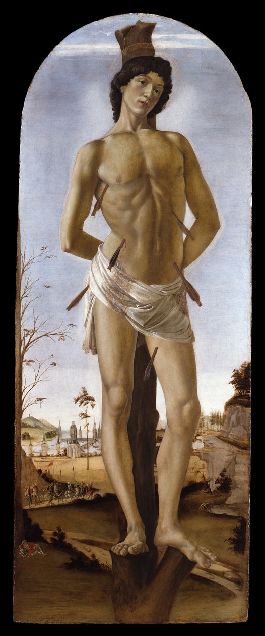 Der heilige Sebastian von Sandro Botticelli