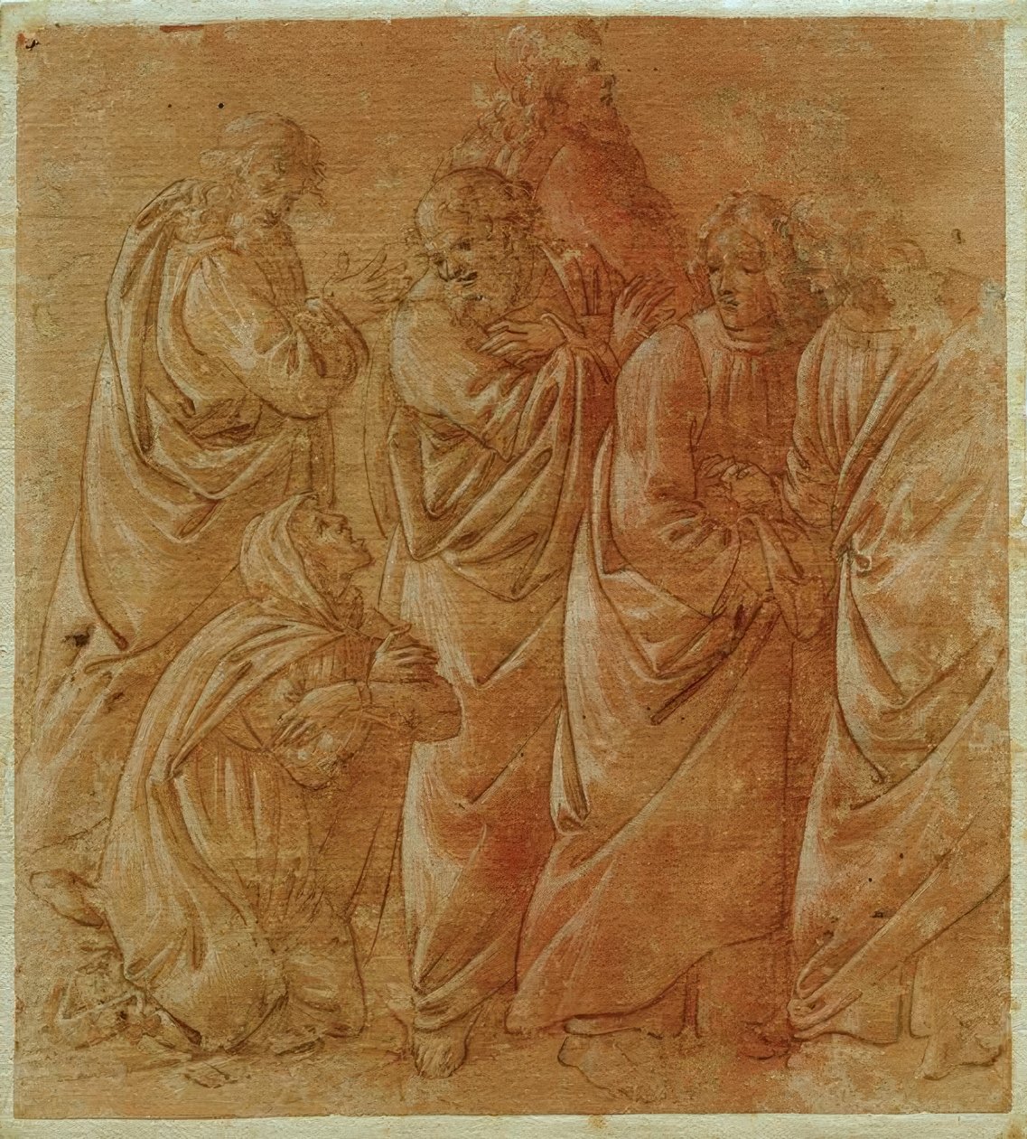 Die Frau aus Kanaan von Sandro Botticelli