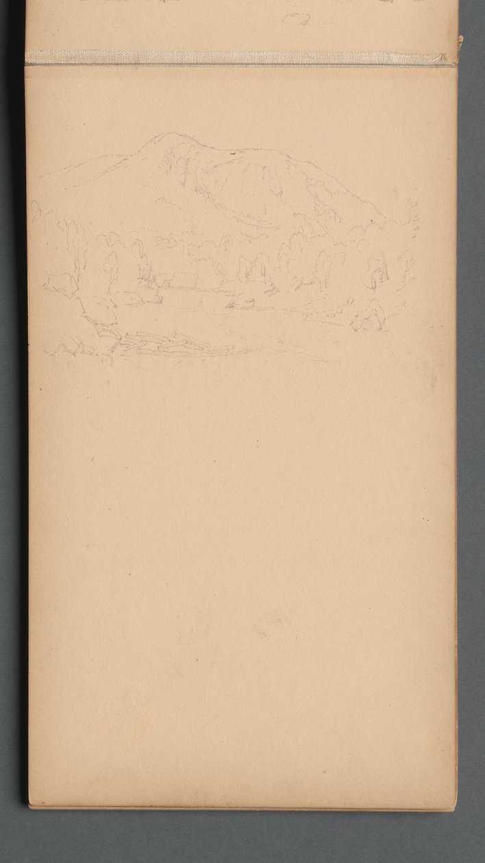 Skizzenbuch, Seite 08: Carter Mountain von Sanford Robinson Gifford