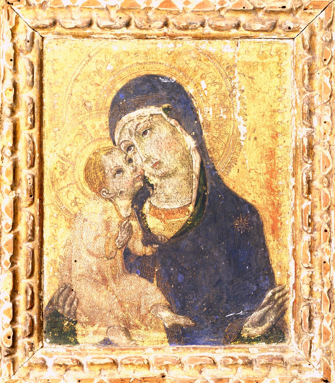 Madonna mit Kind von Sano di also Ansano di Pietro di Mencio Pietro