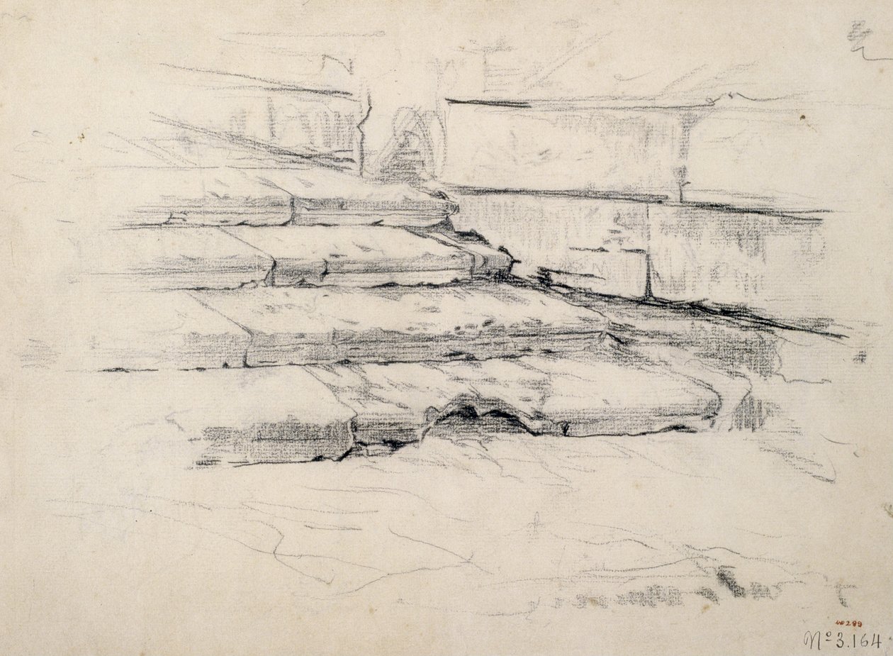 Studie von Treppen von Santiago Rusiñol
