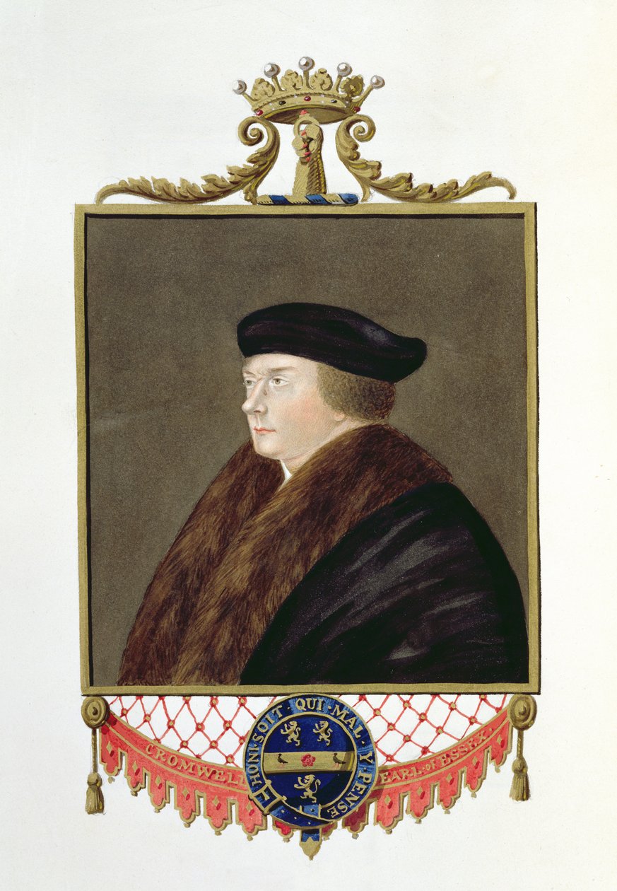 Porträt von Thomas Cromwell (ca. 1485-1540) 1. Earl of Essex aus 