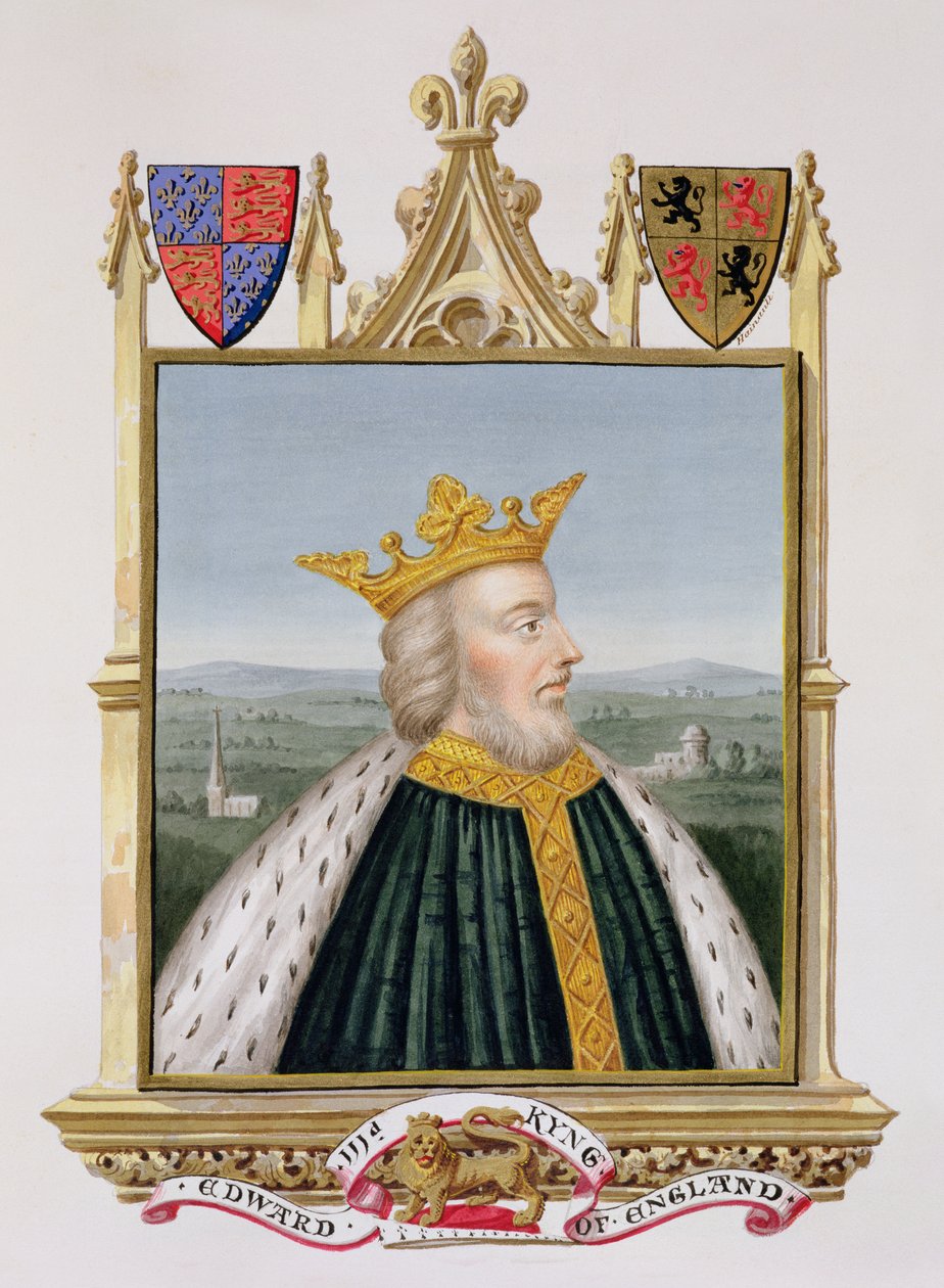 Porträt von Edward III. (1312-77), König von England ab 1327 von Sarah Countess of Essex