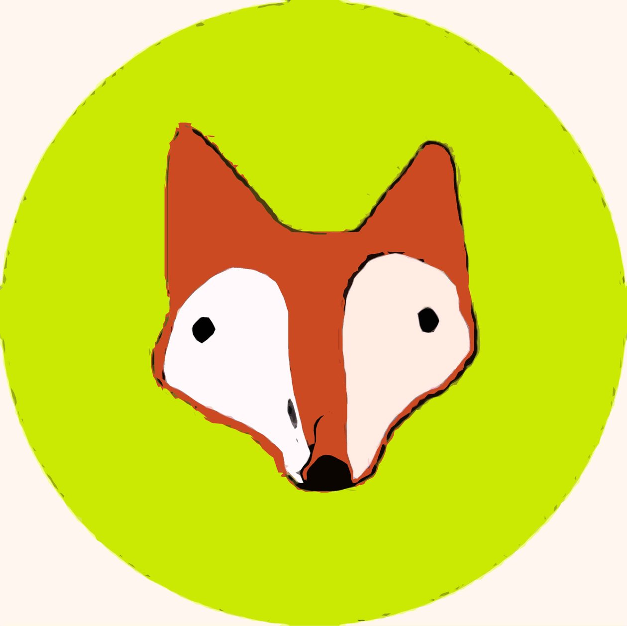 Fuchsgesicht von Sarah Thompson-Engels