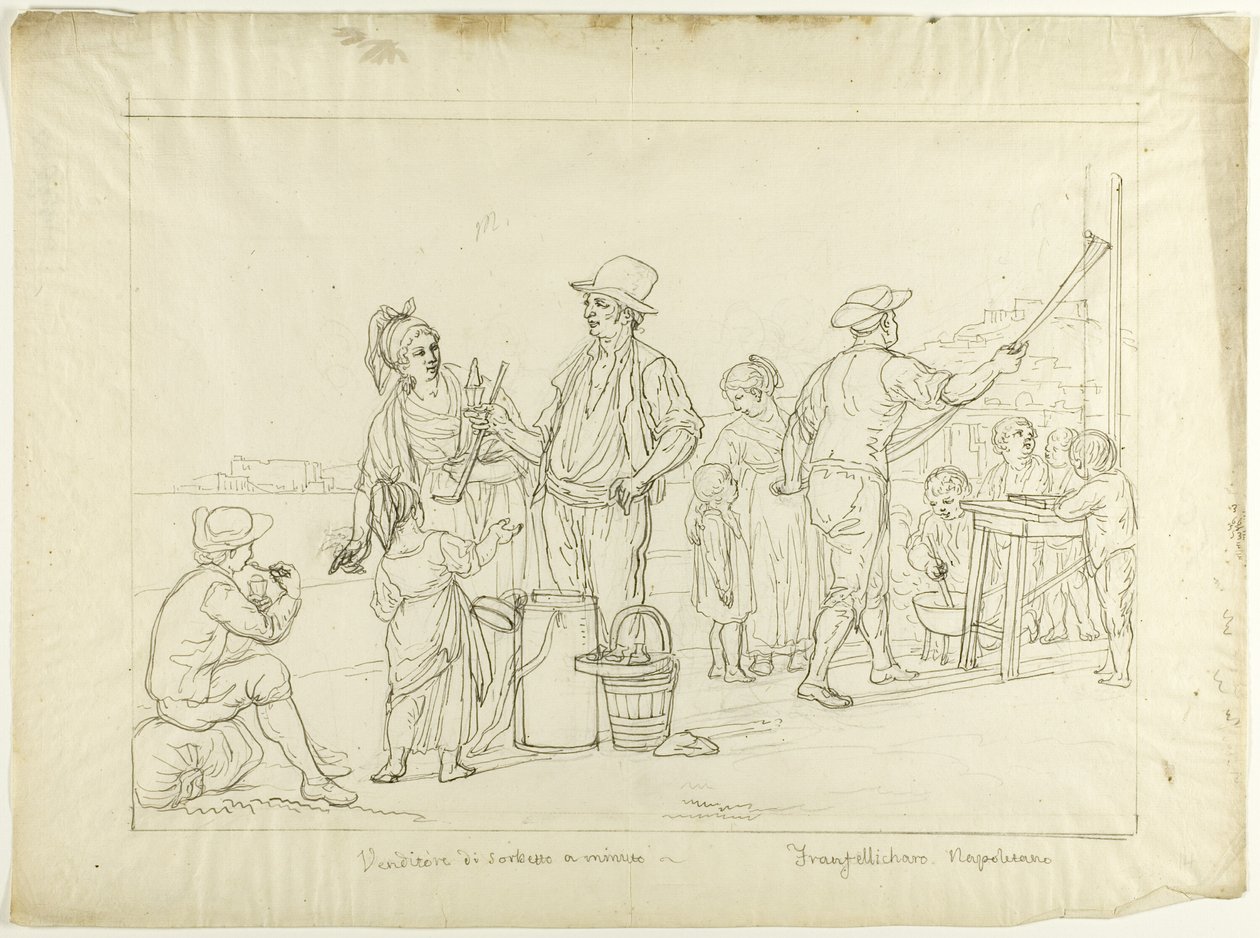 Verkäufer von Gelati und Caramelle von Saverio della Gatta