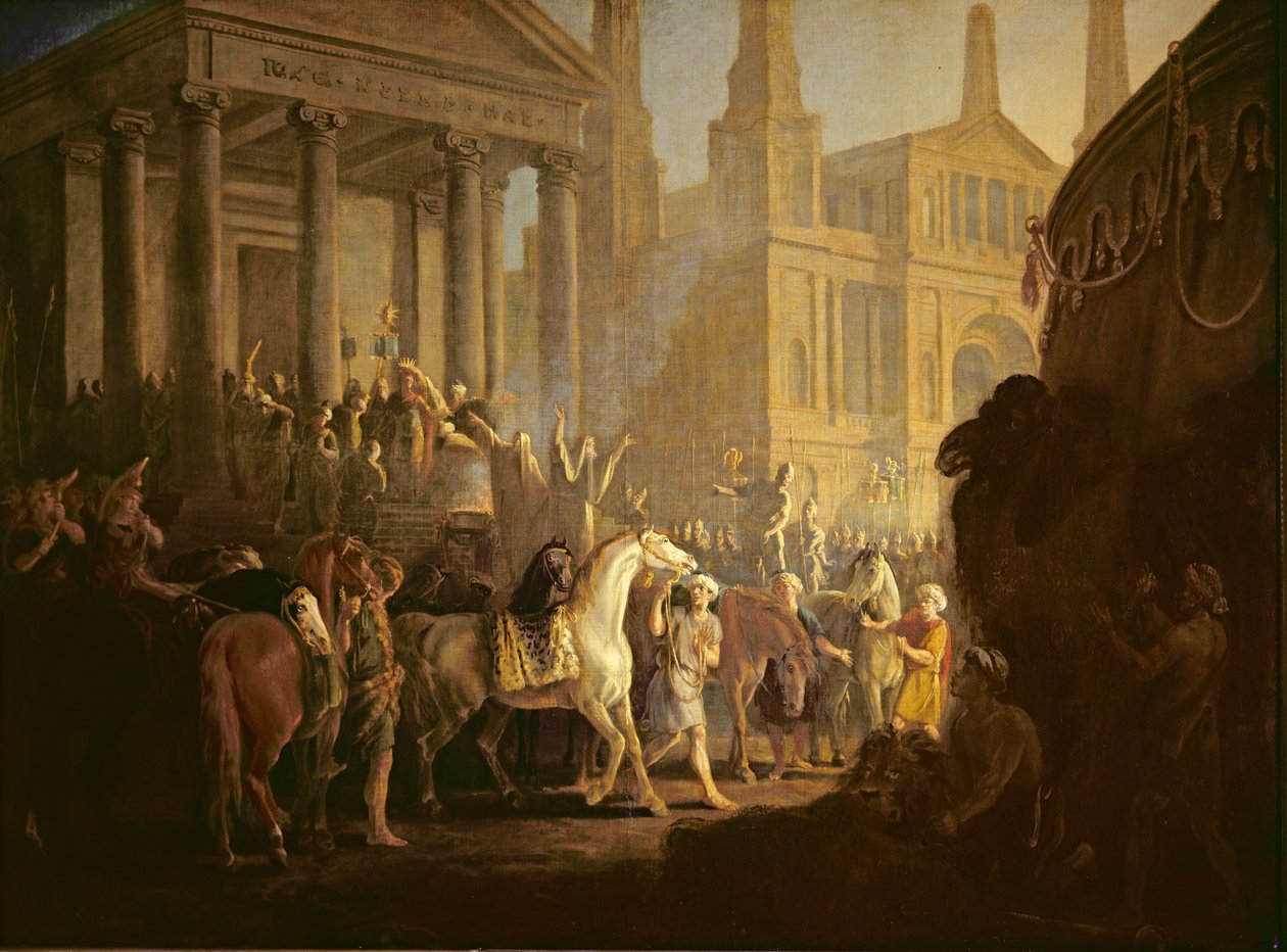 Die Wahl des Darius von Sawrey Gilpin