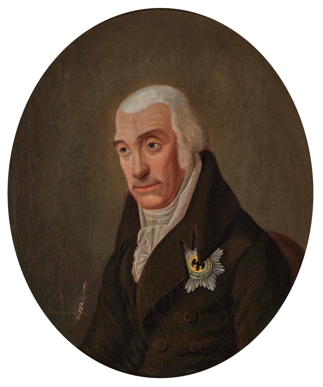 Porträt von Karl II., Großherzog von Mecklenburg-Strelitz von Scharenberg