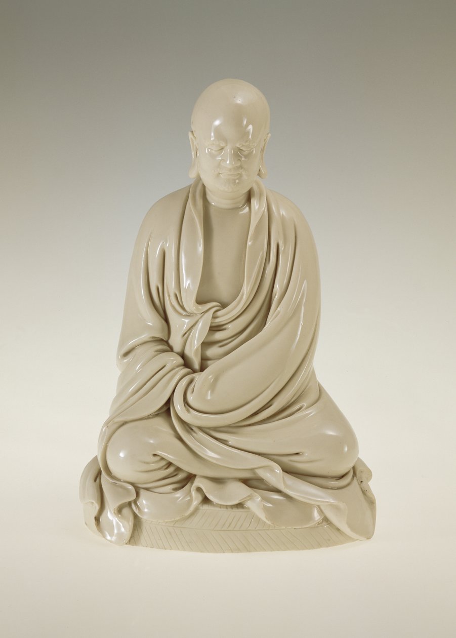 Bodhidharma (Damo), Ming-Dynastie (1368-1644) von School Chinese